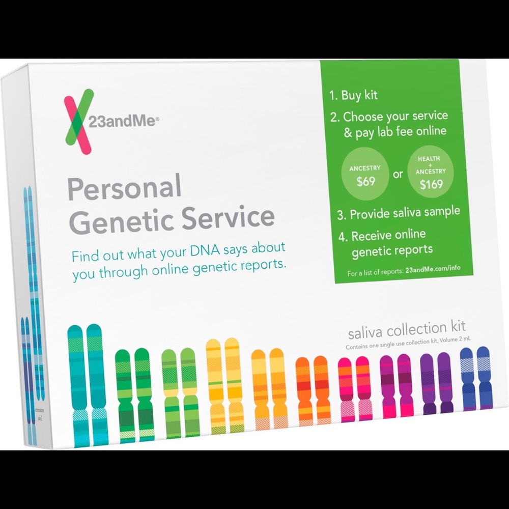 23andme Personal Genetic Service Kit
